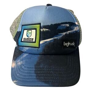 Big Truck Killington Trucker Hat Snapback Audi FIS Skiing World Cup OSFM Mesh